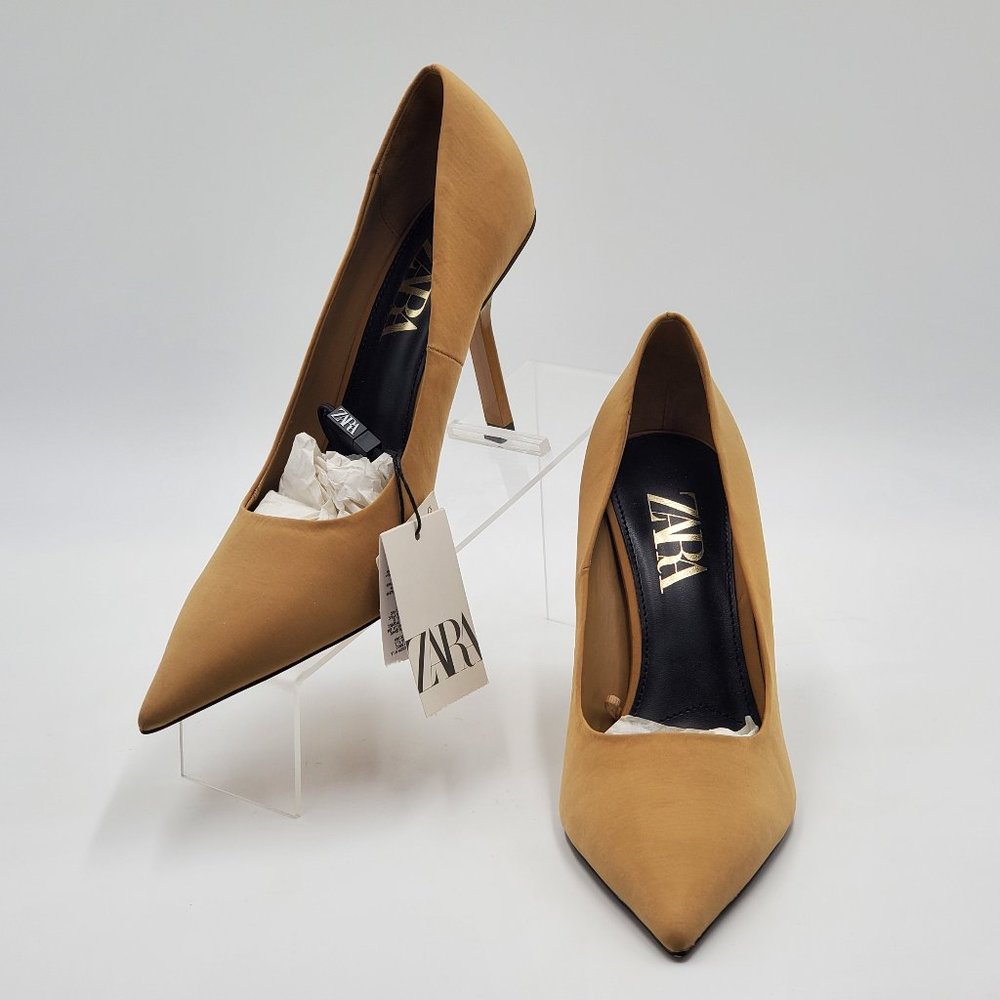 Zara Fabric Stilettos - NWT - Picture 2 of 16